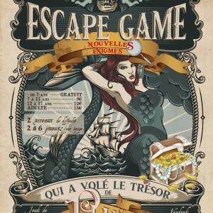 Affiche de l'Escape Game 2023 au Corsaire Volant
