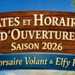 Saison 2026 – Dates et horaires d’ouverture