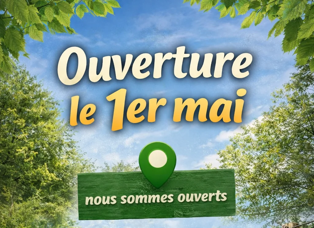 Ouvert 1er mai 2026 Ardennes Terre d'Aventures