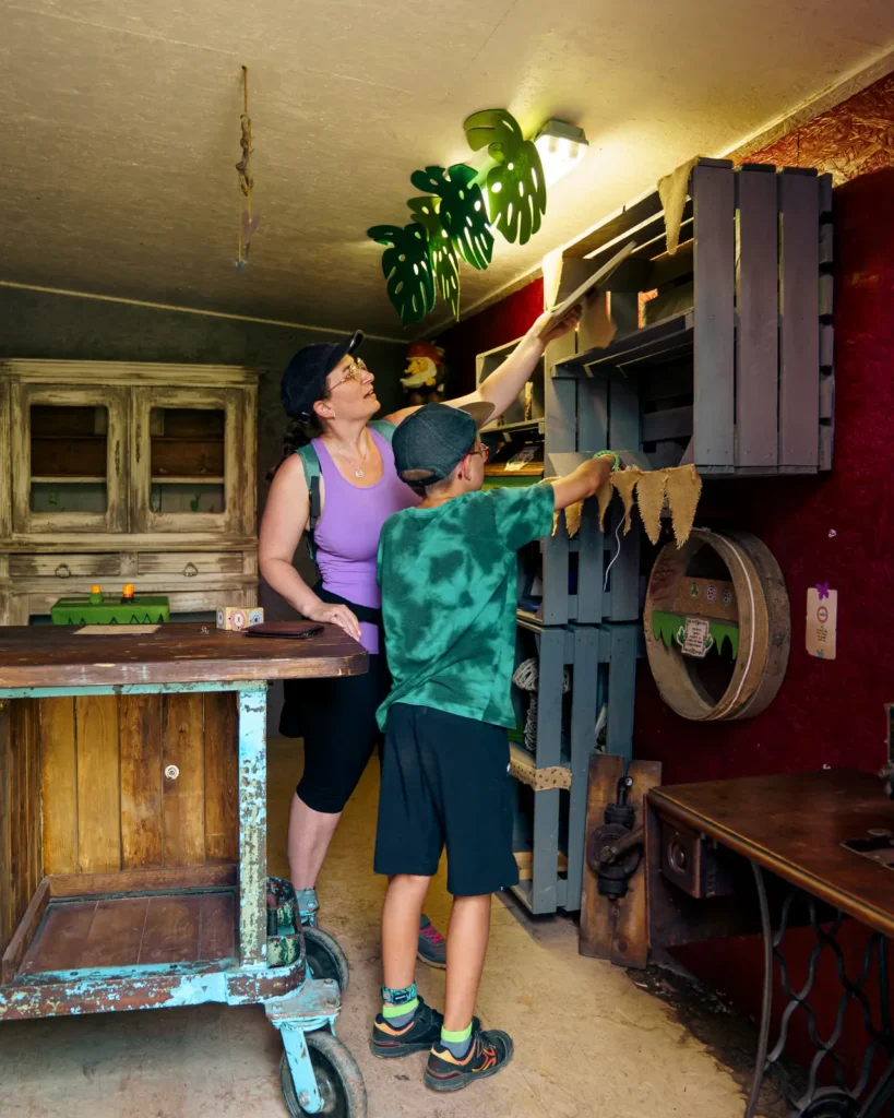Family escape game at Elfy Park
